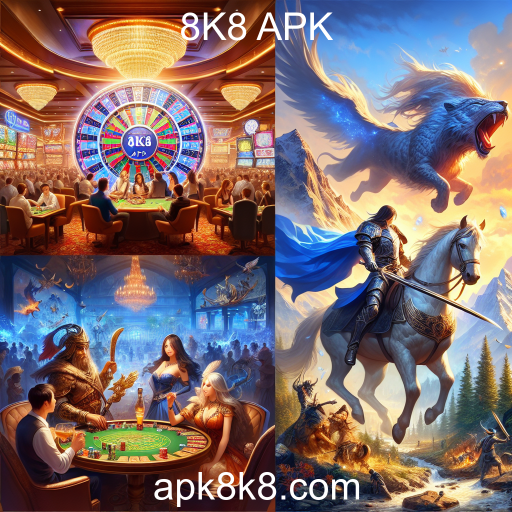 A Magia dos Jogos de RPG no 8K8 APK
